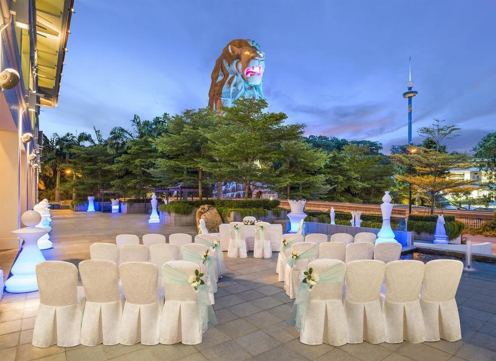 Oasia Resort Sentosa By Far East Hospitality Singapur Exteriér fotografie Wedding at the Star