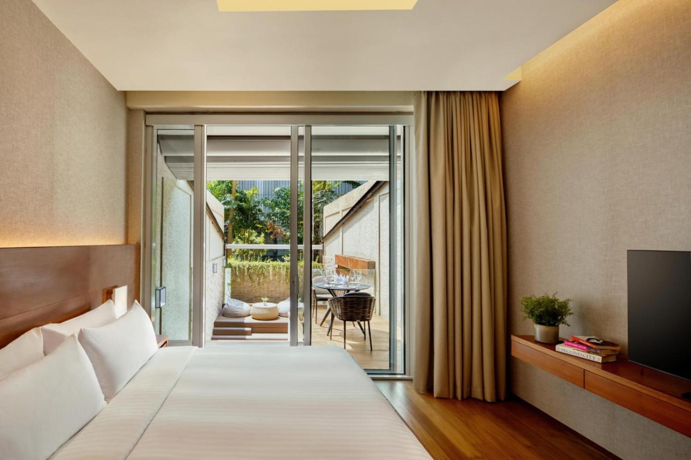 Oasia Resort Sentosa By Far East Hospitality Singapur Exteriér fotografie Deluxe Room with private balcony